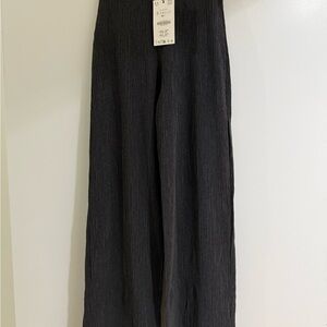 Zara Black Straight Leg Pants